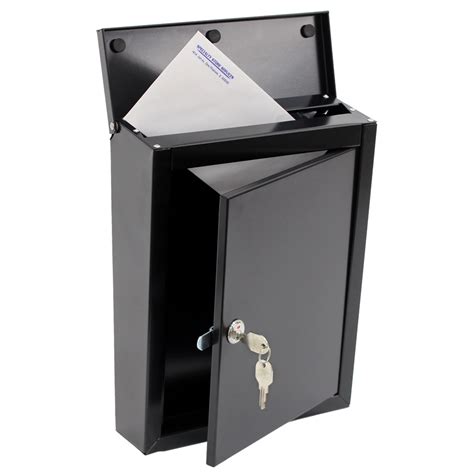 metal cash drop box|large metal drop box.